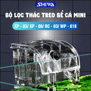 Lọc Bể Cá Mini, Bộ Lọc Thác Mini Tạo Oxy Dành Cho Hồ Cá/Thuỷ Sinh JENECA XP03,XP06, SOBO WP 618,...  Có Lọc Váng SHIWA