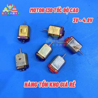 Motor 130 tốc độ cao, 3v 3.7v 4.8v tốc độ cao, diy mô hình xe đồ chơi, cho xe đua f1 4 bánh