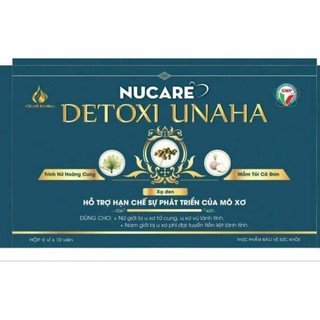 Viên uống nucare detoxi unaha - hộp 6 vỉ *10 viên