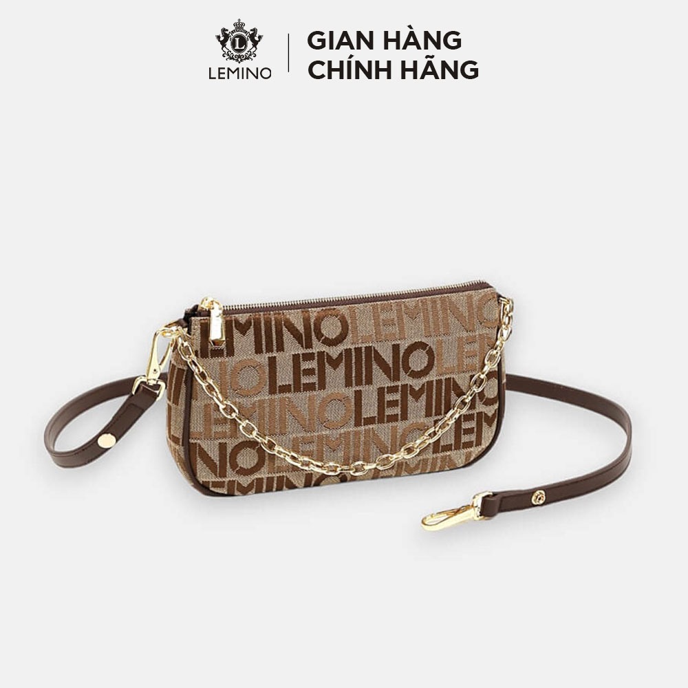 Túi Xách Nữ Lemino Monogram Jacquard LE26005