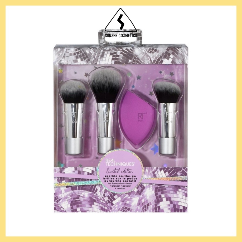 Set cọ Real Techniques Sparkle On-The-Go