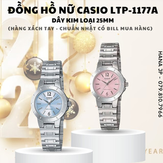 Đồng hồ nữ casio dây kim loại 25mm ltp-1177a