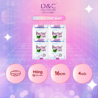 Combo 4 gói băng vệ sinh thảo dược siêu thấm hút D&C Doctor Care hằng ngày