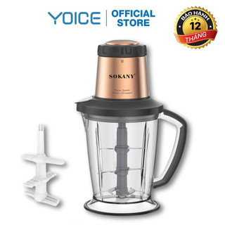 Máy xay sinh tố đa năng SOKANY công suất lớn 1000W kèm lưỡi bóc tỏi riêng tiện lợi SK7039