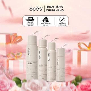 Dầu gội khô SPES không mùi kiềm dầu cấp tốc, giữ nếp 8h hương tinh khiết size 50/100/150/200 ml