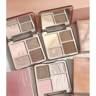 Phấn tạo khối highlight JUDYDOLL 4 ô/ APieu 3D Contouring Kit