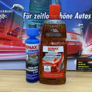  SONAX - COMBO Nước rửa kính và Nước rửa xe   271141 & 314300   