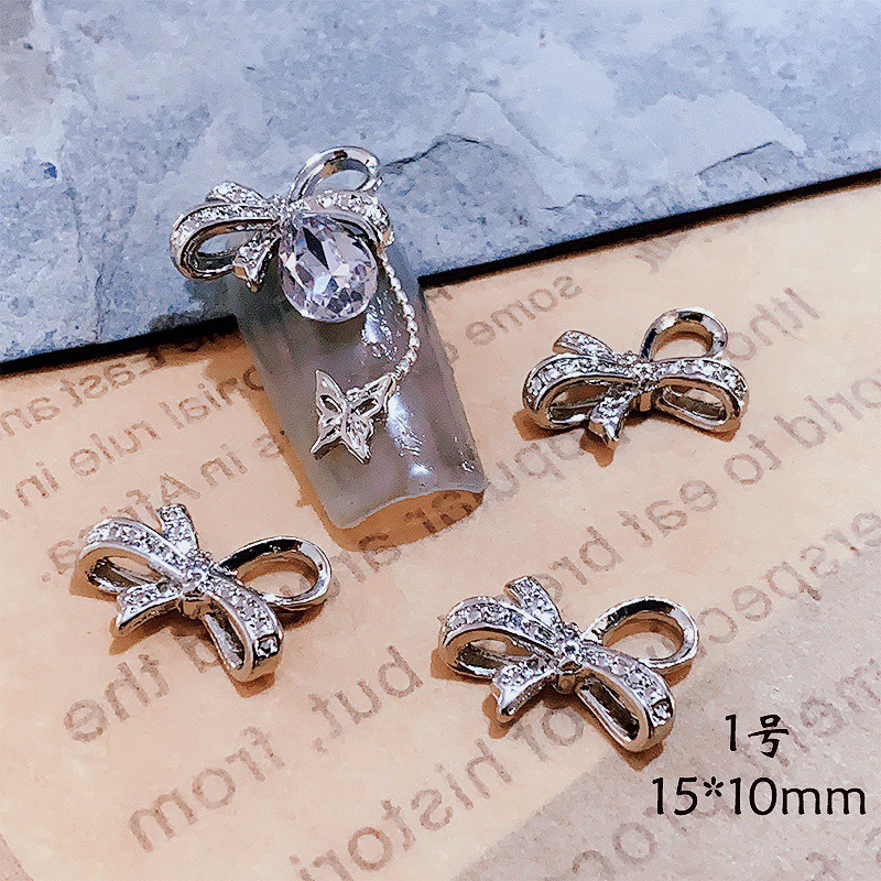Set 10 charm trang trí móng tay