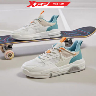 Giày chạy bộ thể thao nam Xtep chính hãng thiết kế khỏe khoắn, đế giày êm ái ôm chân 877219310014