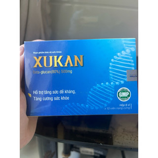  Viên uống BETAGLUCAN XUkAN đào thải HPV tăng cường hệ miễn dịch chính hãng 