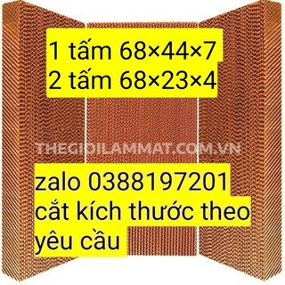Bộ 3 tấm làm mát quạt hơi nước kt 68×44×7 và 2 tấm 68×23×4