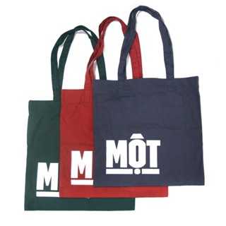 Combo 03 giỏ (tote bag) đủ dày