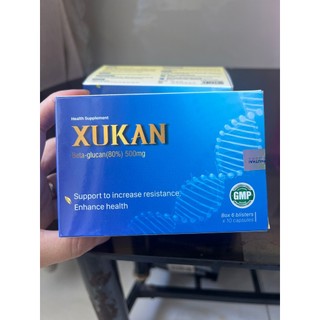  Viên uống BETAGLUCAN XUKAN đào thải HPV tăng cường hệ miễn dịch  HỘP 60 VIÊN  