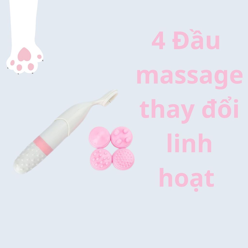 Máy Massage Mắt Mini  218 New 2024 Rung Mạnh Xung Nhịp 1200/p