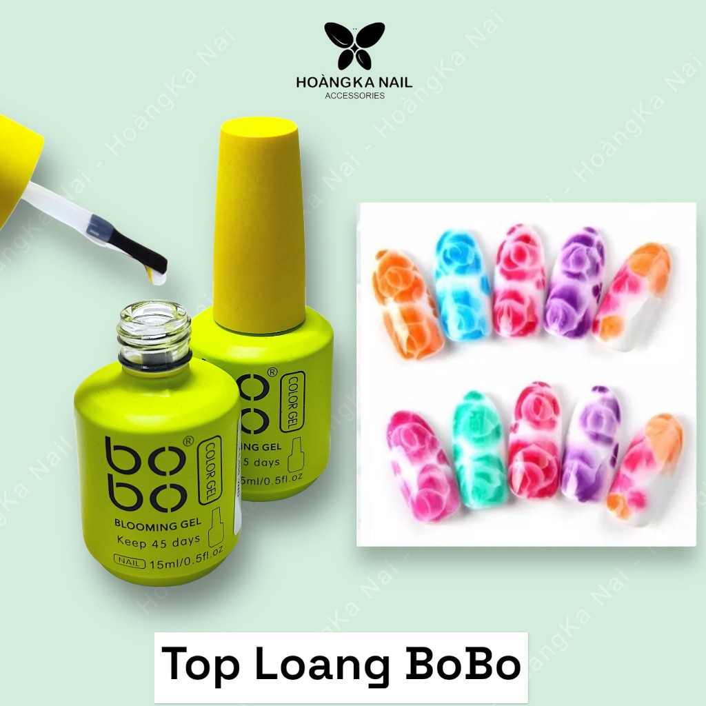 Top Loang Bobo ,  Top Loang - Phụ Kiện nail Hoàng Ka