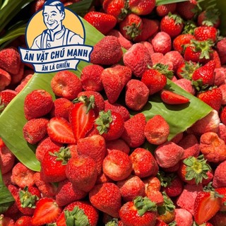 Dâu Sấy Giòn - Ăn Vặt Chú Mạnh