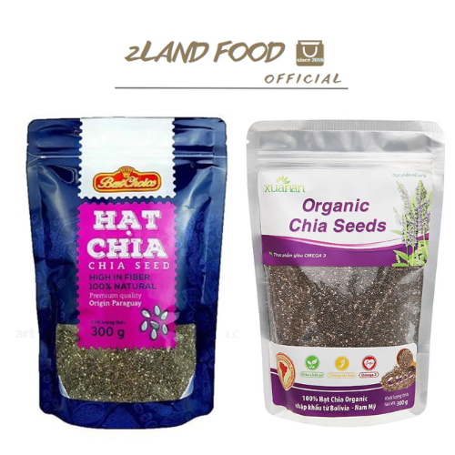 HẠT CHIA HỮU CƠ XUÂN AN & BEST CHOICE - TÚI 300G