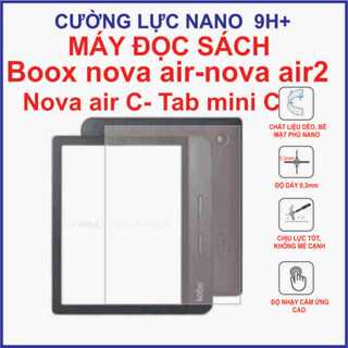 Dán màn hình máy đọc sách Boox nova air/ Nova air 2 / Nova air c / Tab mini c Cường lực dẻo 9H+