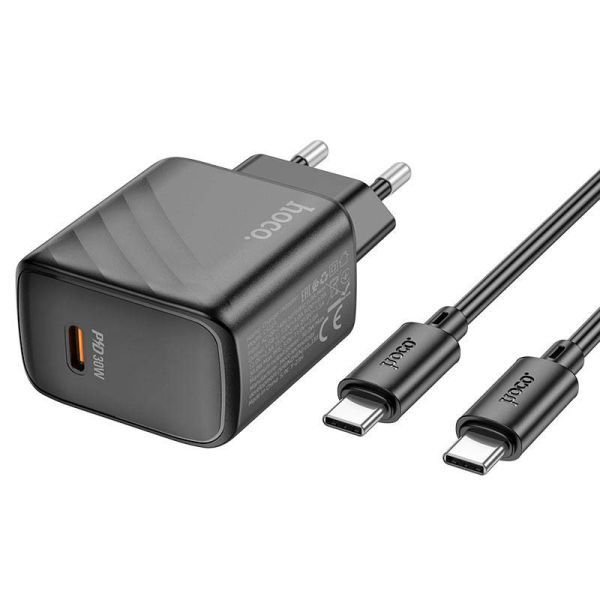 Bộ cốc kèm cáp sạc nhanh PD 30W Hoco CS22A