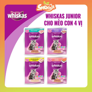 Pate Whiskas Junior cho mèo con 80gr - Pate mèo Whiskas