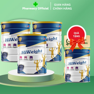Combo 3 hộp sữa bột HiWeight hỗ trợ tăng cân hộp 650g - Mua 3 tặng 1