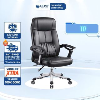 Ghế lãnh đạo GOVI Titan T17 Da Pu cao cấp
