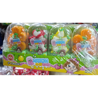 1 lốc kẹo dẻo hình hoa quả /20 cái