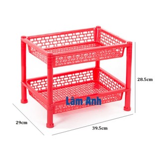 Kệ Úp Chén Ly Nhỏ Gọn, Kệ Chén 3 Tầng, 2 Tầng
