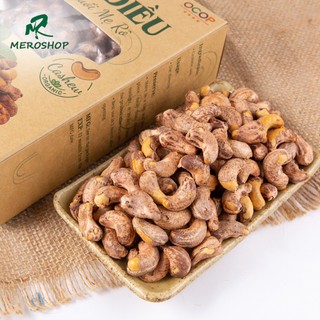 500gr Hạt điều rang muối nguyên lụa(600-650Hạt/Kg) hạt nhỏ. Có hồ sơ công bố, xuất hóa đơn công ty đầy đủ