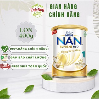 Sữa bột Nestle Nan SUPREME PRO 5HMO số 1 400g Mới_Duchuymilk