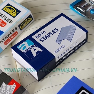 Kim bấm số 10 double a - hộp nhỏ.