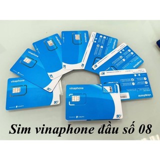 SIM VINAPHONE 08 NGHE GỌI + SMS BÌNH THƯỜNG