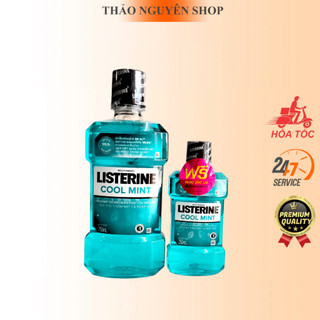 Nước súc miệng listerine cool mint thái lan 750ml + 250ml