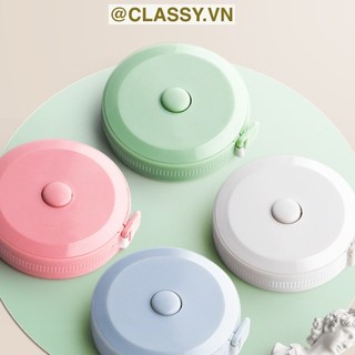 Thước Dây Cuộn mini Classy Rút Tự Động hình trái cây Siêu Dễ Thương PK650 có thể thu gọn tiện lợi 150cm