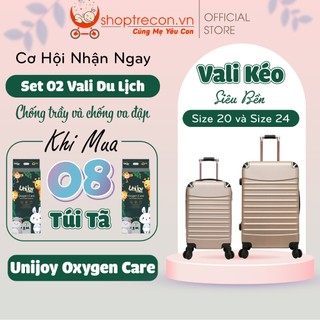 Set 2 vali kéo du lịch size 20-24