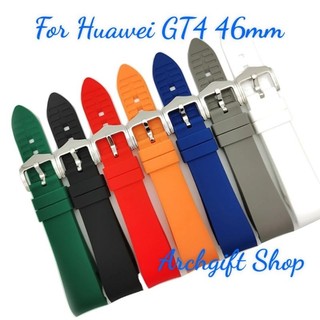 [ For Huawei GT4 46mm ] Dây silicon ngàm cong 22mm dành cho đồng hồ Huawei GT4 46mm