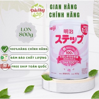 Sữa Meiji nội địa nhật mẫu mới nhất cho bé 1-3 Tuổi 800g (không có muỗng bên trong)
