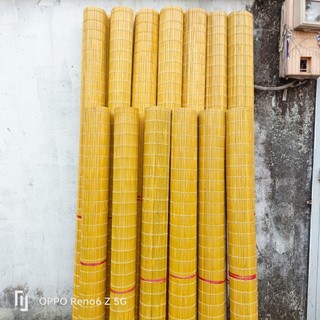 Mành tre cật cạo vỏ che nắng R 2m x cao1,5m ,2m Rèm tre treo cửa sổ có dây kéo,Màn sáo tre cửa đi