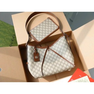 Túi đeo vai nữ kèm ví hoạ tiết chữ G ophidia dáng carryall 2 box xịn sò