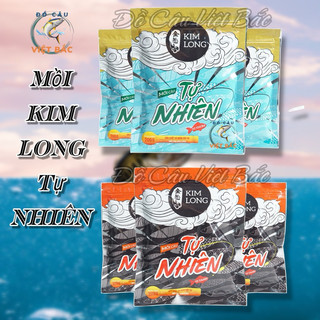 Mồi câu tự nhiên kim long mồi câu cá vị thơm vị tanh siêu nhạy đồ câu việt bắc