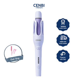 Máy uốn tóc tự động 2in1 CENBI chống bỏng mẫu mới 32mm - Uốn xoăn và duỗi thẳng tóc