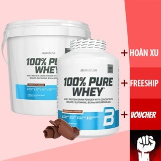 Pure whey protein | biotech 100% pure whey giúp tăng cơ phục hồi cơ - chính hãng muscle fitness