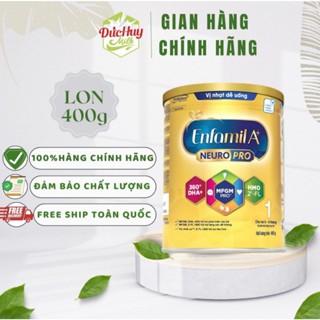 Sữa Bột Enfamil A+ Neuropro 1 - FL HMO Vị Nhạt Dễ Uống  Lon 400g_830g