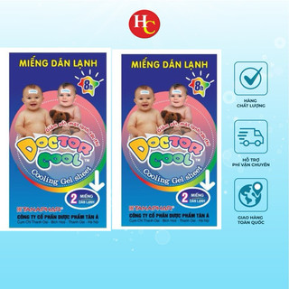 Miếng dán hạ sốt Doctor Cool   Hộp 6 miếng  