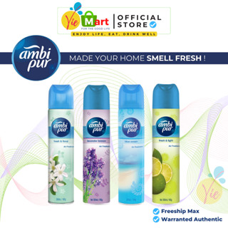Xịt Phòng AMBI PUR Air Freshener Lưu Hương Dài Lâu - Đủ Phân Loại 300ml