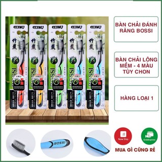 Bàn Chải Đánh Răng Bossi Than Tre Hoạt Tính
