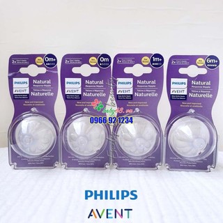 Núm ti thay thế Philips Avent đủ size