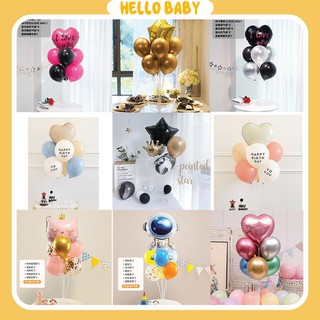 Trụ giả bóng bay 7 nhánh 70cm - 1 nhánh38cm-1nhánh70cm trang trí sinh nhật - tiệc cưới hỏi party