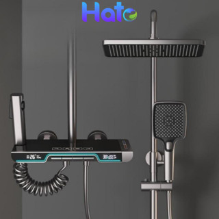 Sen Cây Tắm Đứng Phím Đàn HATO SC166 Hiển Thị Nhiệt Độ Và Thời Gian Xả Nước , Củ Sen Lõi Đồng 2.6kg , 4 Chức Năng Xả