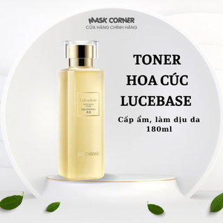 Toner hoa cúc Lucenbase làm dịu da, se lỗ chân lông 180ml